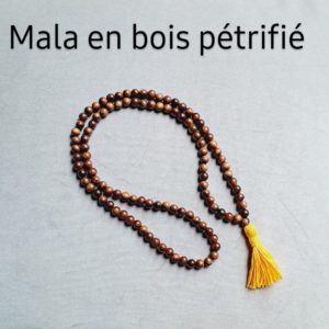 Mala en bois pétrifié 8 mm